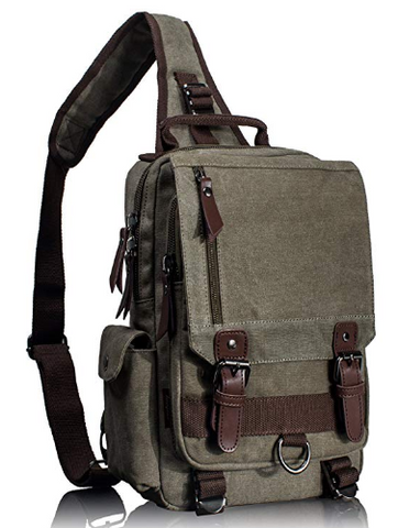 Canvas Shoulder Backpack